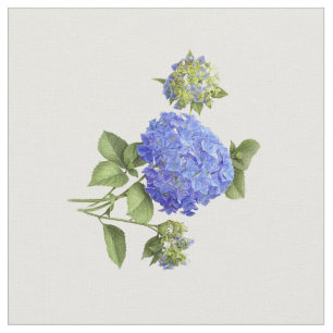 Tecido Hydrangeas azuis