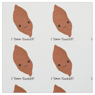 Tecido I Yam Sweet Cute Kawaii Sweet