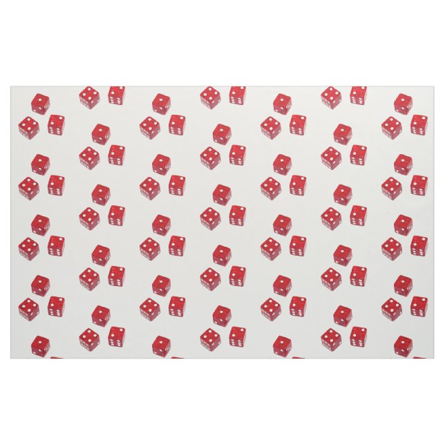 Tecido Ideia de presente para jogador de Bunco (Fat Quarter)