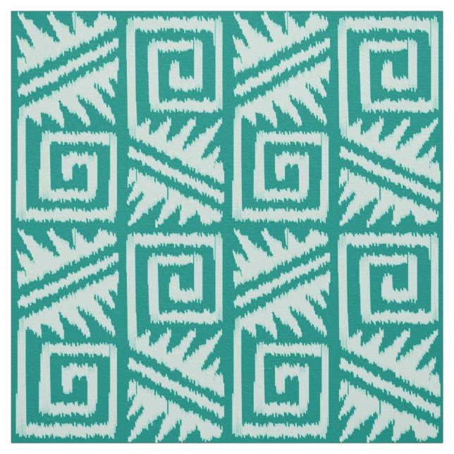Tecido Ikat Aztec - Seafoam Green (Modelo)