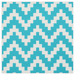 Tecido Ikat Zigzag Branco e plano de fundo personalizado