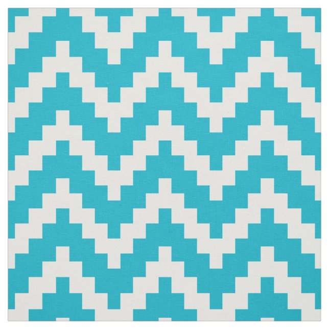 Tecido Ikat Zigzag Branco e plano de fundo personalizado  (Modelo)