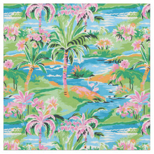 Tecido Ilha Paradise