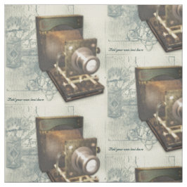 Tecido Ilustração da câmera da fotografia do vintage