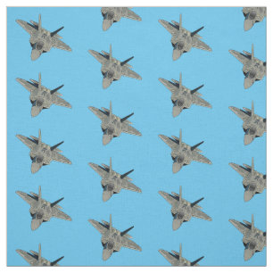 Tecido Ilustração de desenho animado de aeronaves de comb