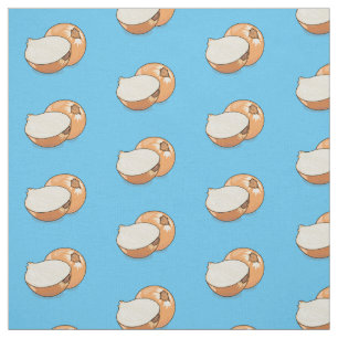 Tecido Ilustração de desenho animado de cebola