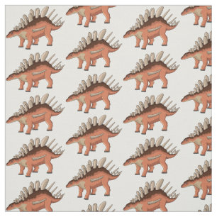 Tecido Ilustração de desenho animado de Kentrosaurus