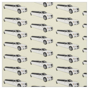 Tecido Ilustração de desenho da limusine