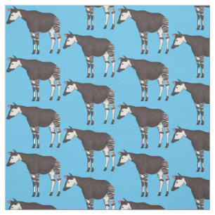 Tecido Ilustração de desenho em Okapi