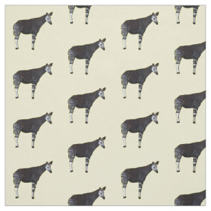 Tecido Ilustração de desenho em Okapi