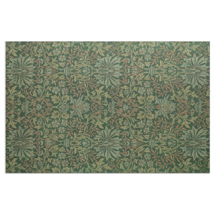 Tecido Ilustração de Ornamento de Vintagem de Jardim Flor