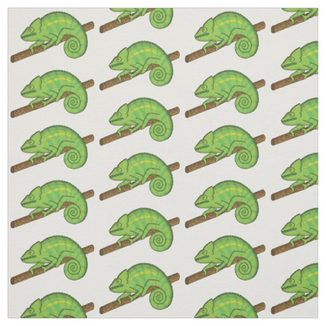 Tecido ilustração do camaleão de Parson (Modelo)