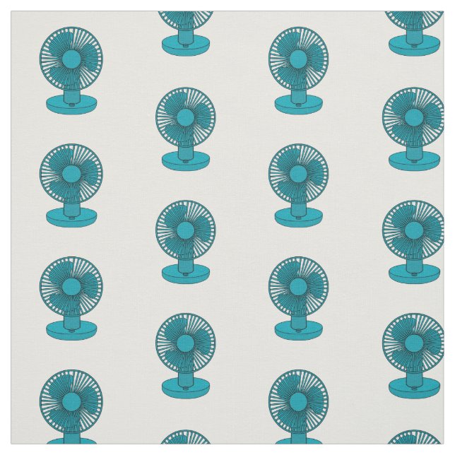 Tecido Ilustração do desenho do ventilador (Modelo)