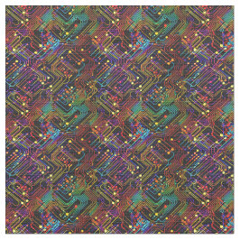 Tecido Ilustração do design do Conselho de circuito