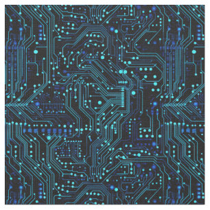 Tecido Ilustração do design do Conselho de circuito