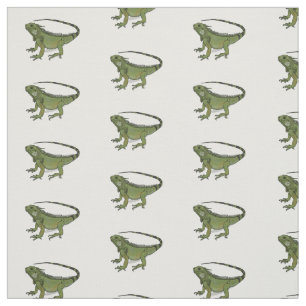 Tecido Imagem do desenho de Iguana