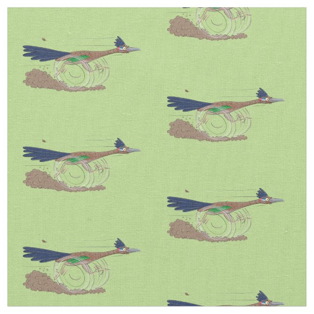 Tecido Imagem engraçada de desenho animado de pássaros do (Detalhe)