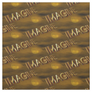 Tecido Imagine um padrão inspirador fantástico