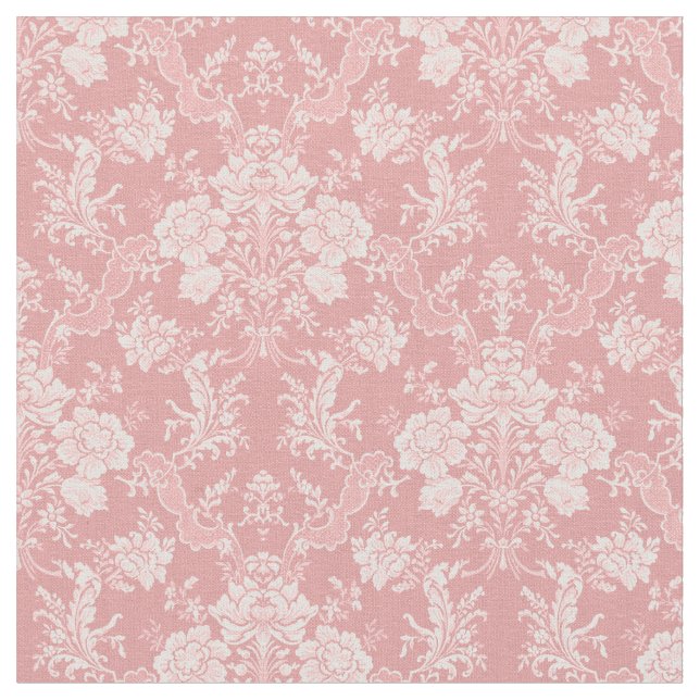 Tecido Imobilizante Romântico Chic Floral Damask-Pastel R (Detalhe)