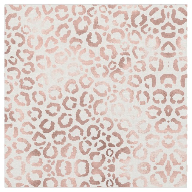 Tecido Impressão Animal Leopard Cheetah, Rosa Chic (Detalhe)