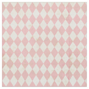 Tecido Impressão cor-de-rosa afligido de Argyle