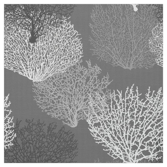 Tecido Impressão coral do fã, máscaras das cinzas de (Modelo)