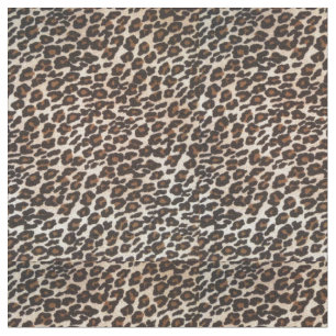 Tecido Impressão da pele do leopardo