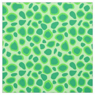 Tecido Impressão de Leopardo - Tons de Verde Hortelã