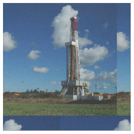 Tecido Impressão de perfuração por gás de petróleo 4,5"