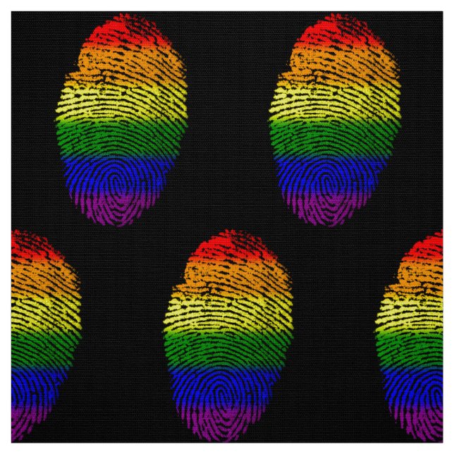 Tecido Impressão digital de LGBT (Modelo)