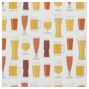 Tecido Impressão do amante da cerveja