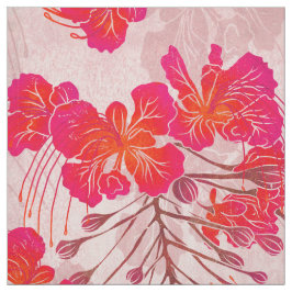 Tecido Impressão do Havaí Ohai alii