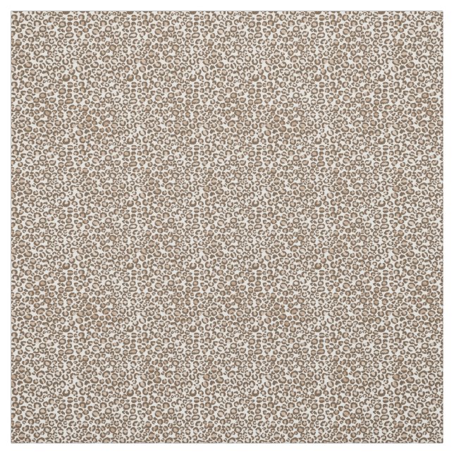Tecido Impressão do Leopardo Castanho de Chocolate (Modelo)