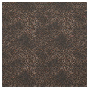 Tecido Impressão do Leopardo Preto Glam Brown