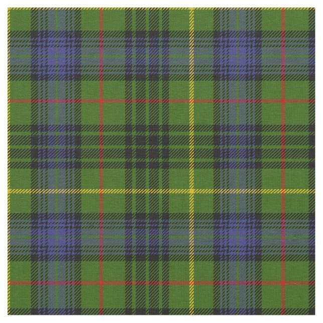 Tecido Impressão do Tartan da caça de Stewart (Detalhe)