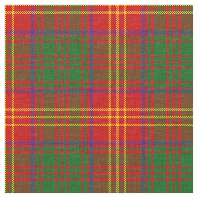 Tecido Impressão do Tartan das queimaduras (Detalhe)