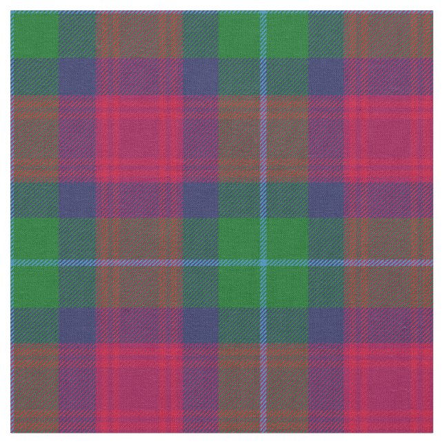 Tecido Impressão do Tartan de Akins (Detalhe)