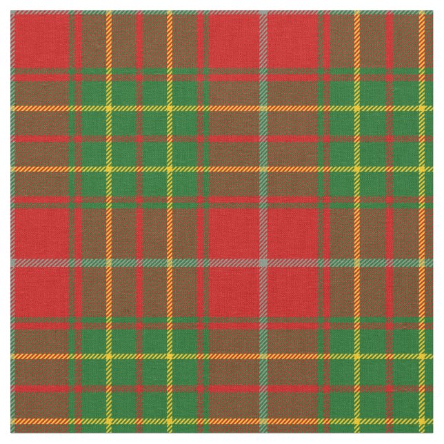 Tecido Impressão do Tartan de Burnett (Detalhe)