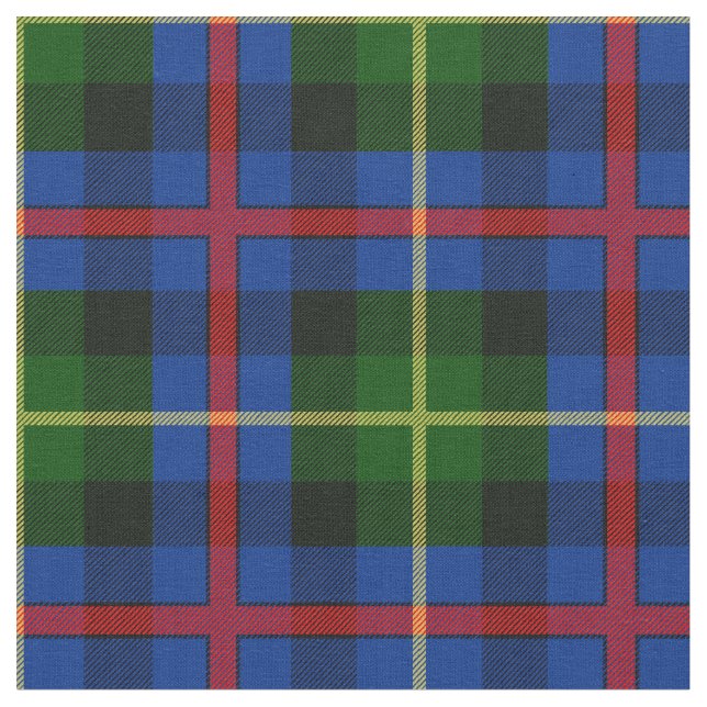 Tecido Impressão do Tartan de Farquharson (Detalhe)
