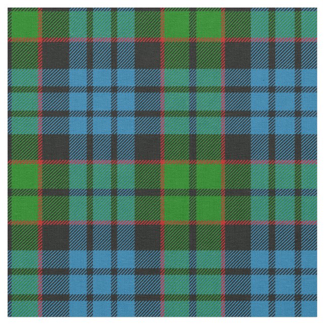 Tecido Impressão do Tartan de Fletcher (Detalhe)