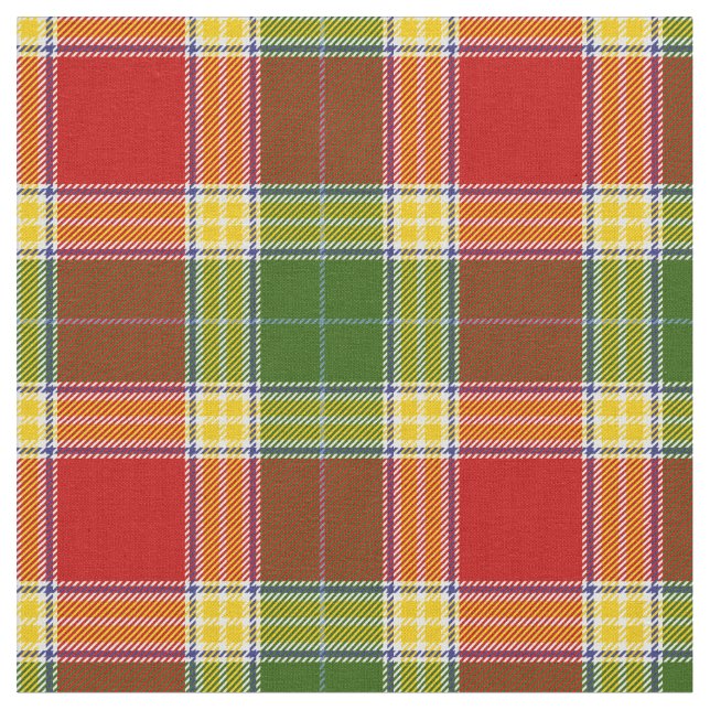 Tecido Impressão do Tartan de Gibson (Detalhe)