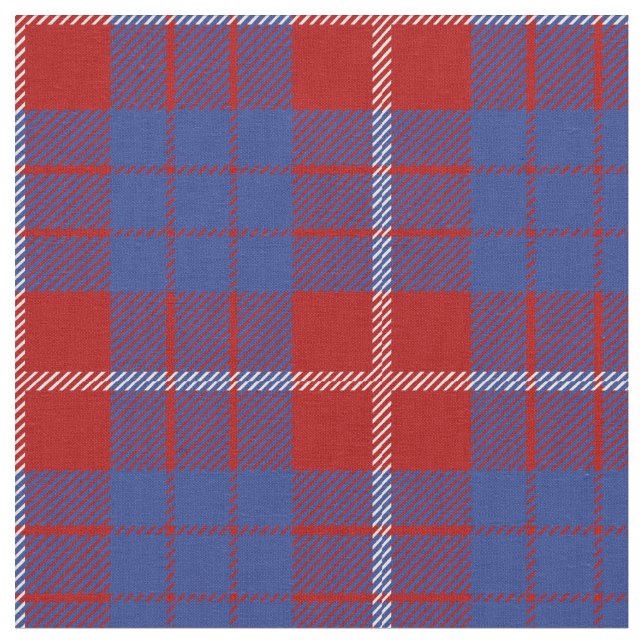 Tecido Impressão do Tartan de Hamilton (Detalhe)