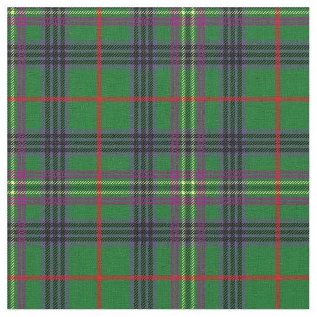 Tecido Impressão do Tartan de Kennedy (Detalhe)