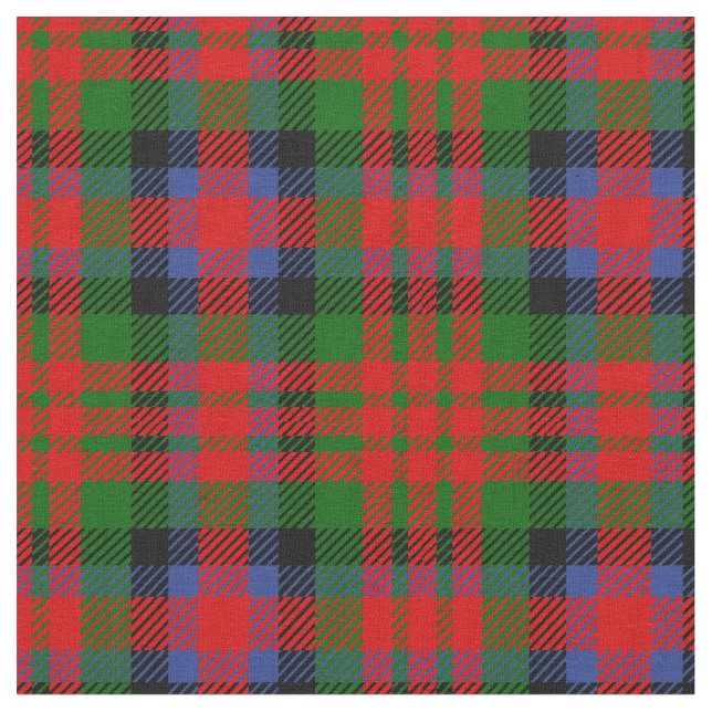Tecido Impressão do Tartan de MacDuff (Detalhe)