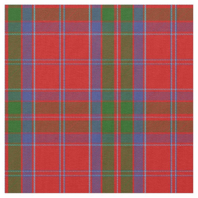 Tecido Impressão do Tartan de MacGillivray (Detalhe)