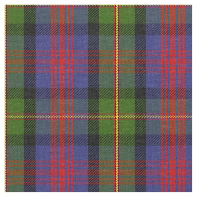 Tecido Impressão do Tartan de MacLennan (Detalhe)