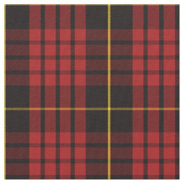 Tecido Impressão do Tartan de MacQueen (Detalhe)