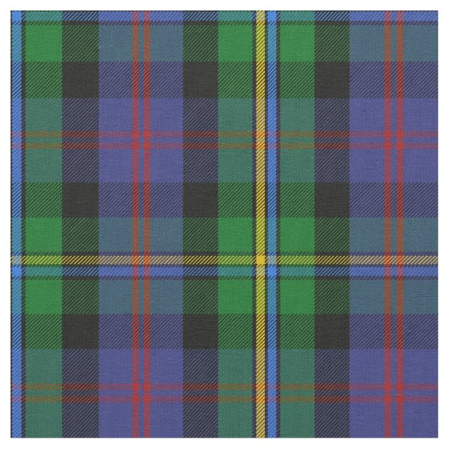 Tecido Impressão do Tartan de Malcolm (Detalhe)