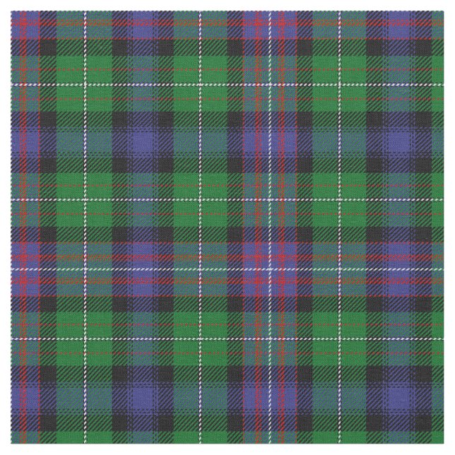 Tecido Impressão do Tartan de Rankine (Detalhe)
