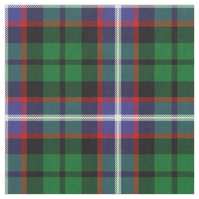 Tecido Impressão do Tartan de Russell (Detalhe)